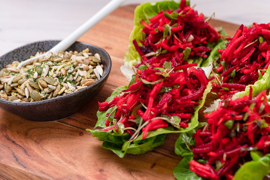 Rainbow Lettuce Cups