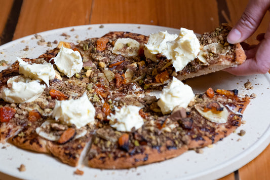 Sweet Fruity Pizza with Festive Sugar & Spice