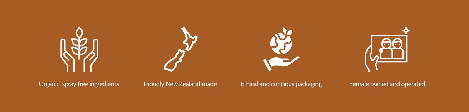 Umami is a female run, ethical and conscious brand that supports small vendors with organic and spray free products. 